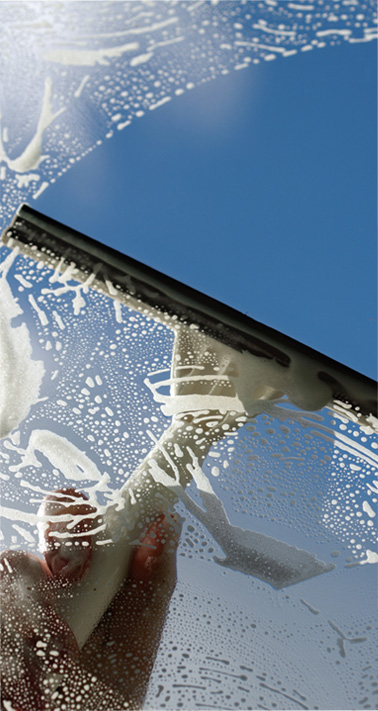 Nettoyage de vitres